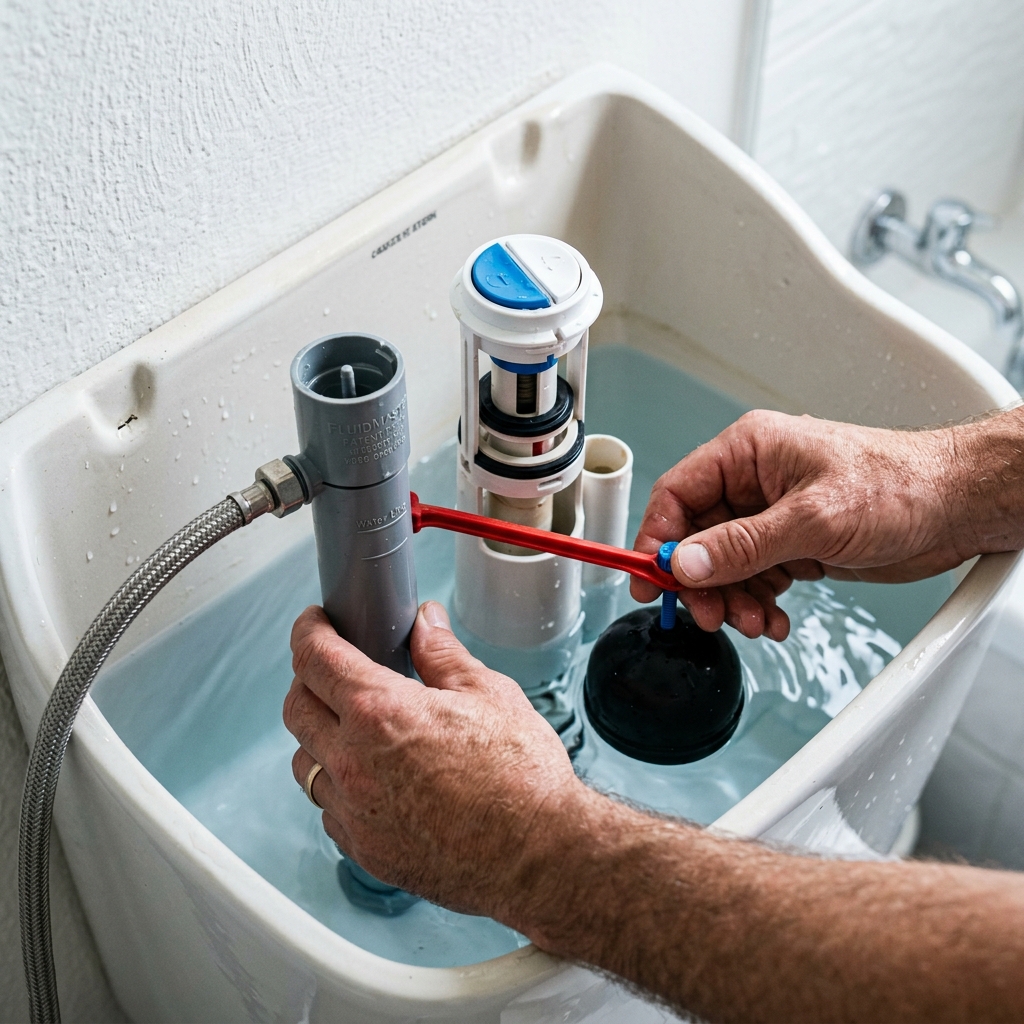 Cómo arreglar una cisterna de WC que pierde agua continuamente